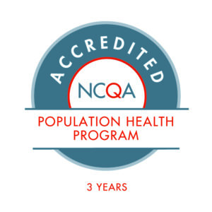 NCQA Population Health Program Certification, 3 year seal