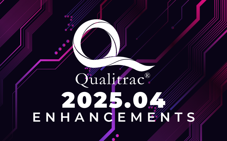 Latest Qualitrac Updates and Enhancements